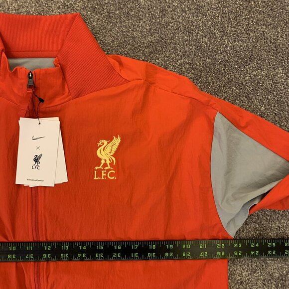 Nike Womens Liverpool FC Full Zip Soccer Track Jacket Size M - Medium - NWT $110 - Picture 9 of 12